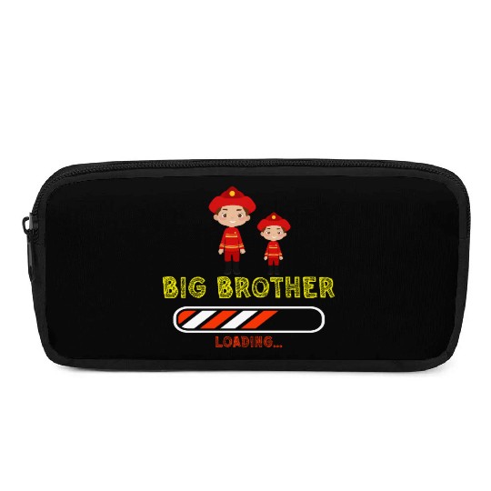 Big brother fire truck fireman Pencil Cases