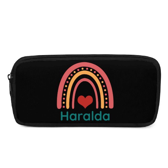 Haralda Vintage Boho Rainbow Pencil Cases