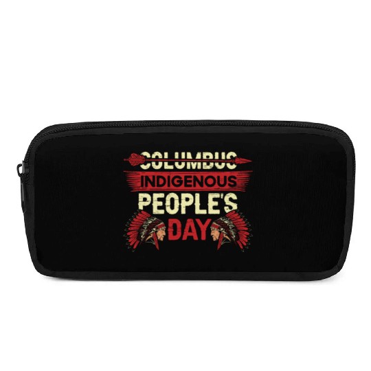 Indigenous People's Native Indian American Anti Pencil Cases