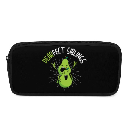 Siblings Pear Fruit Big Brother Sister Goals Pencil Cases