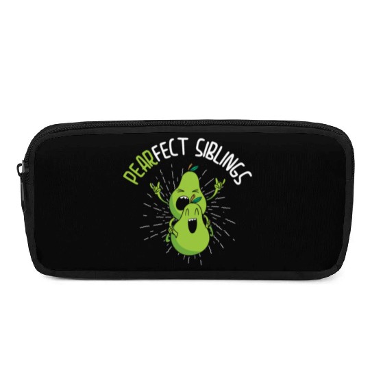Siblings Pear Fruit Big Brother Sister Goals Pencil Cases