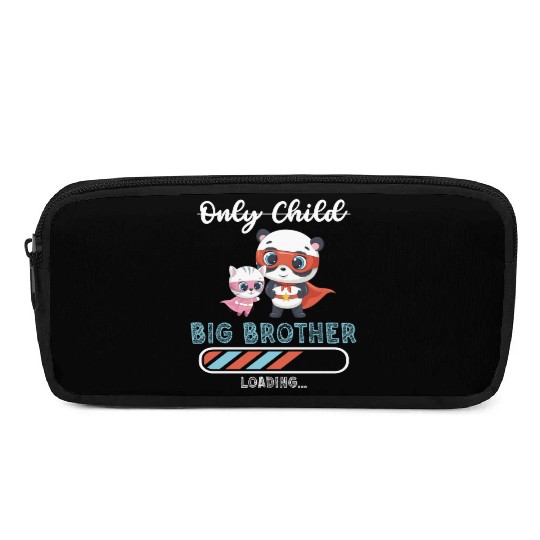 Big brother super hero panda cat Pencil Cases