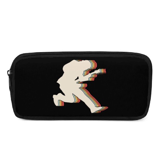 Rock and Roll Retro Guitar Player Guitarist Pencil Cases