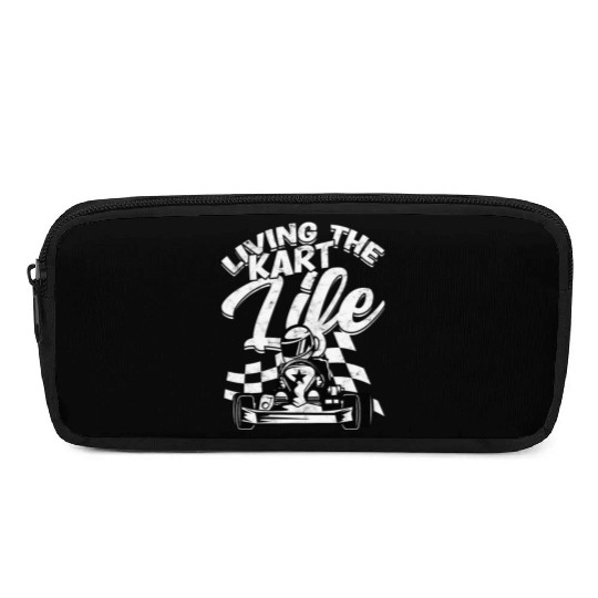 Go Kart Racer Pit Crew Car Racing Karting Pencil Cases