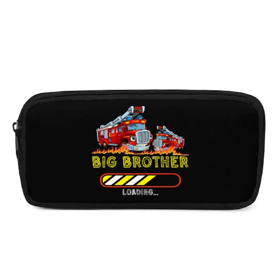 Big brother fire truck fireman 2023 Pencil Cases