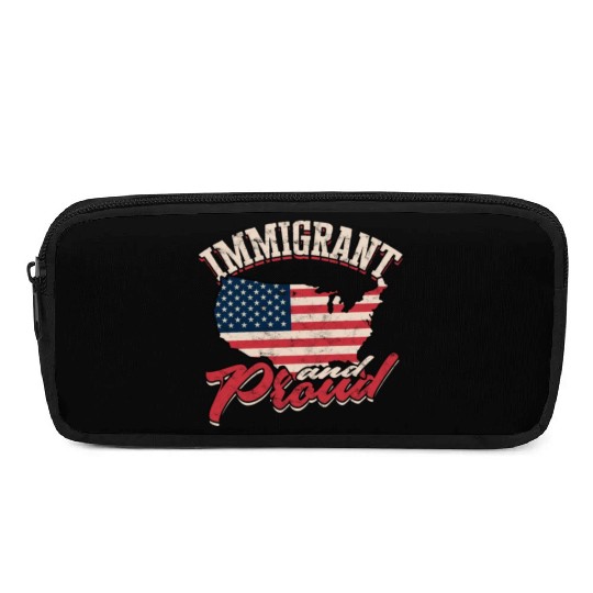 US Immigrant Indigenous USA Immigrants america Pencil Cases