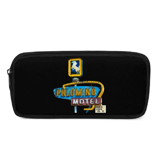 Route 66 Neon Palomino Motel Tucumcari, New Mexico Pencil Cases