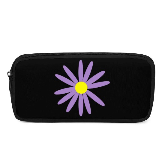 Lavender Daisy Pencil Cases
