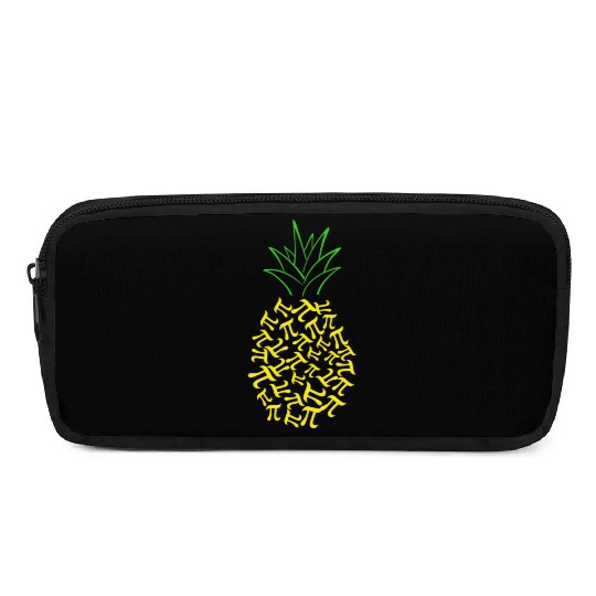 Pi Day Pineapple Math Lover Teacher 3.14 Symbol Pencil Cases