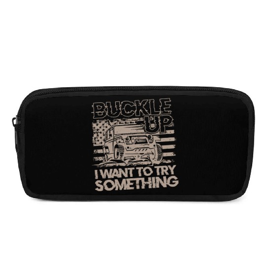 Monster Truck Racer Off Road Racing Lifestyle Gift Pencil Cases