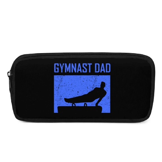 Gymnast Dad Sports Gymnasts Lover Gymnastics Pencil Cases