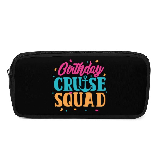 Birthday Cruise Squad Pencil Cases