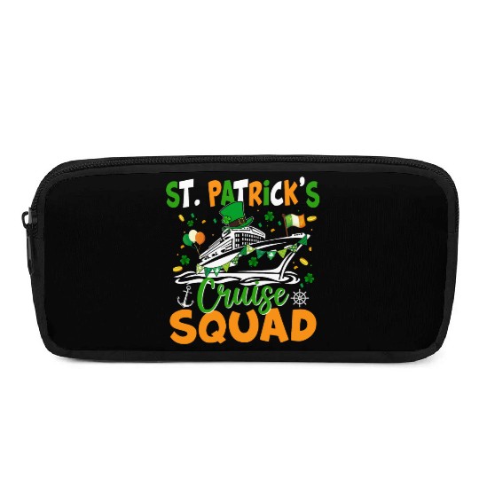 St Patrick s Day Cruise Squad Happy Patricks Day Pencil Cases