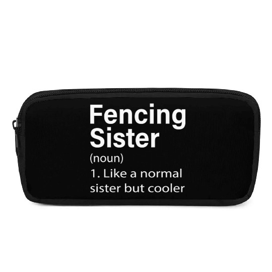 Fencing Girl Like A Normal Girl But Cooler Pencil Cases