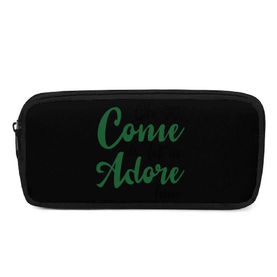 Oh come let us adore him Pencil Cases
