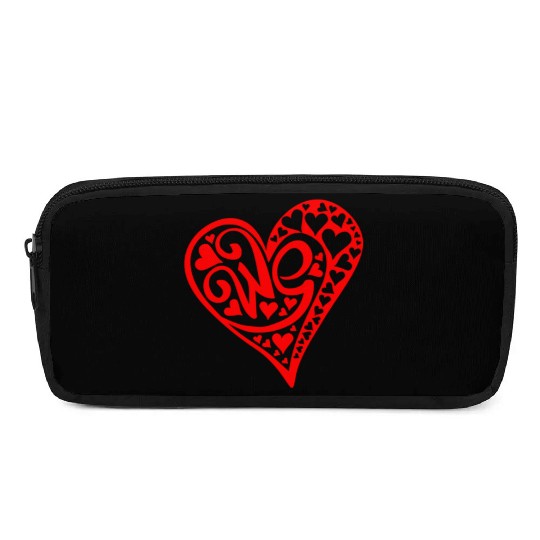 Galentines Day Red Heart We Valentines Day2 Pencil Cases