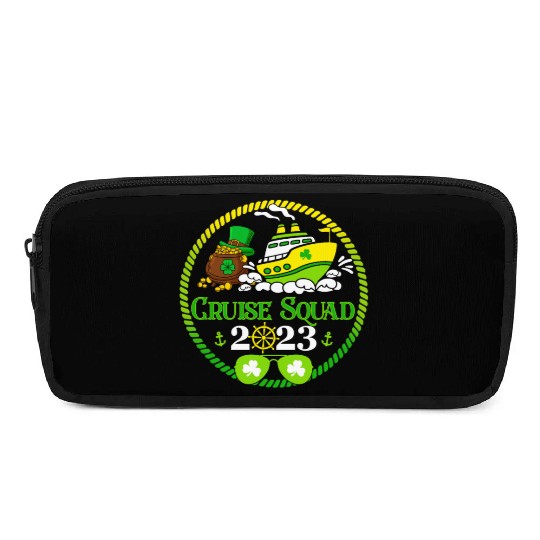 Family Cruise Squad 2023 St Patricks Cruise Pencil Cases