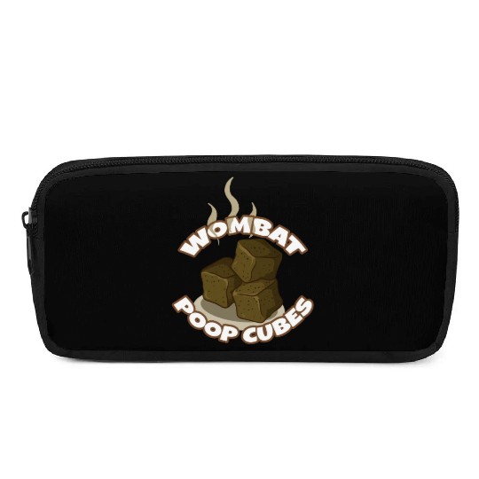 Wombat Poop Cubes Pencil Cases