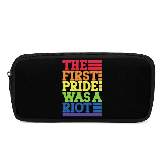 The First Pride Was A Riot, LGBT Rainbow Pencil Cases