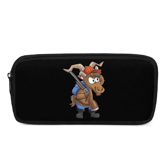 Capricorn hunter / Capricorn with hunting rifle Pencil Cases