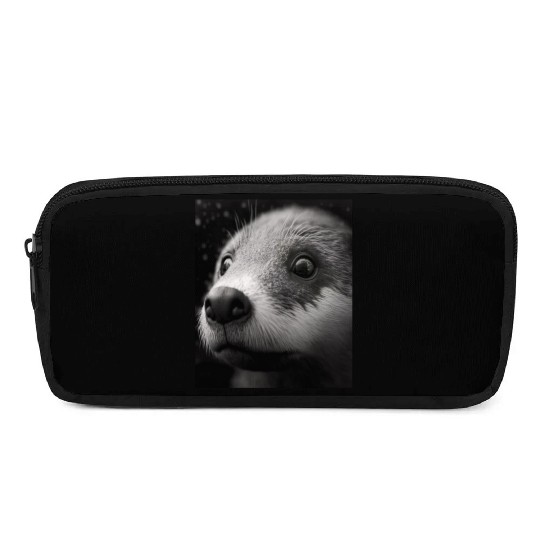 Fashionable Otter Design Cool Sea Otter With Blue Pencil Cases