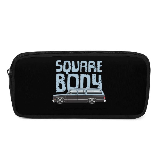 square body Light Blue Pencil Cases