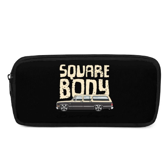 square body Santa Fe Tan Pencil Cases