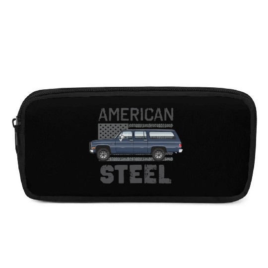 american steel Midnight Blue Pencil Cases
