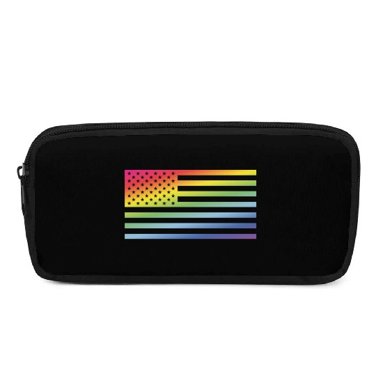 Stars And Stripes / Rainbow Flag (America) Pencil Cases