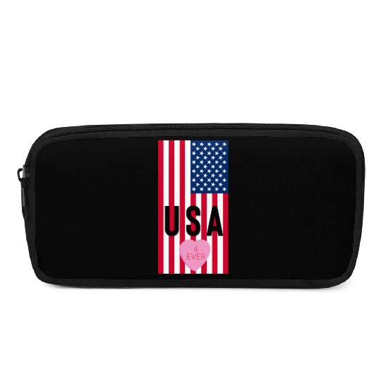USA Stars and Stripes Pencil Cases