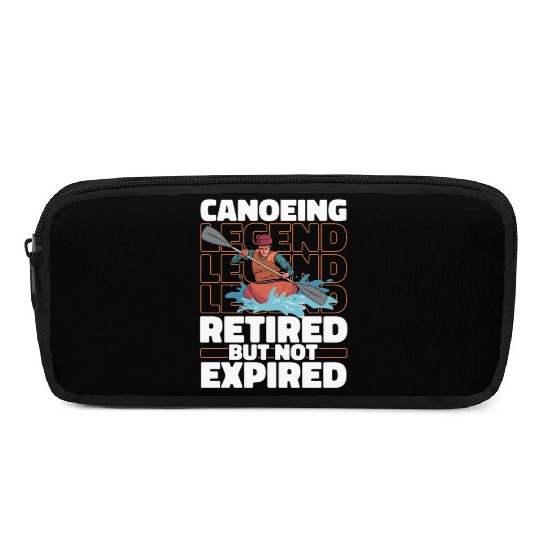 Canoe Canoeing Canoeist Retired Pencil Cases