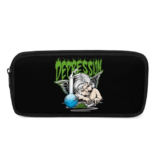 Depression Angel Pencil Cases