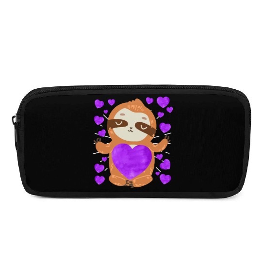 Couple love you my sloth Valentine's Day Pencil Cases