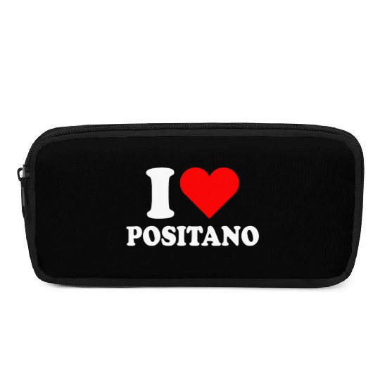 I Love Positano Italy Travel Heart Amalfi Coast Pencil Cases
