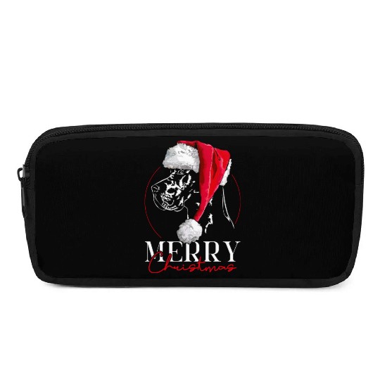 Santa Great Dane Dog Christmas Wilsigns Pencil Cases