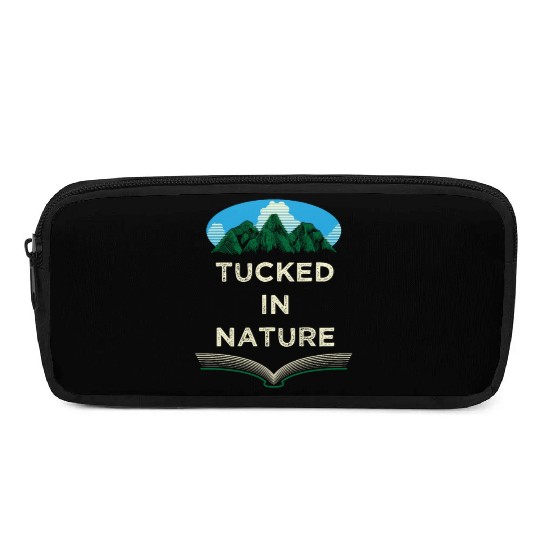 Tucked in Nature Camping Wildlife Camper Outdoor H Pencil Cases