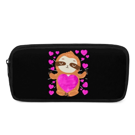 Couple love you my sloth Valentine's Day Pencil Cases