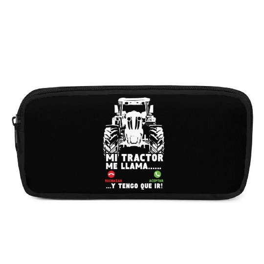Tractor Calls Me I Must Go Driver Farmer Pencil Cases
