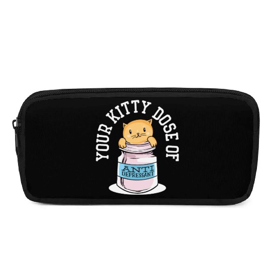 Antidepressant Kitten Medicine Cat Owner Pencil Cases