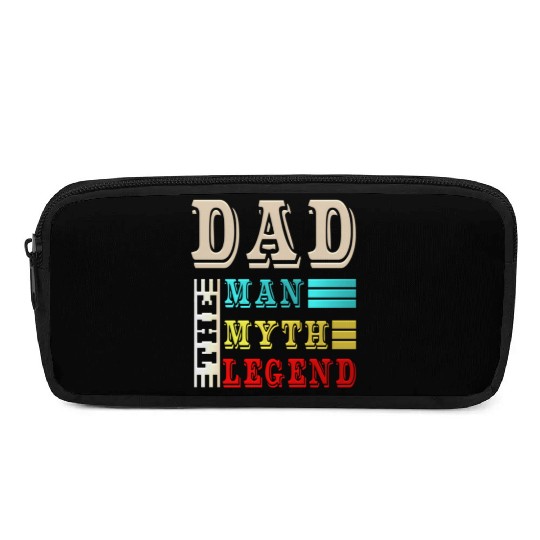 funny trucker Dad the man the myth the legend Pencil Cases