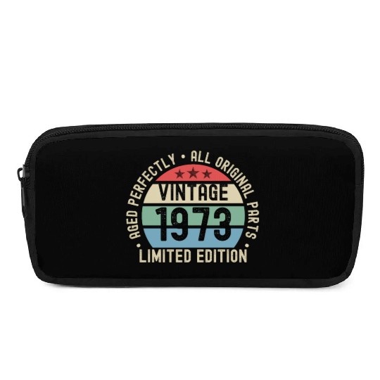 50th Birthday Vintage 1973 Pencil Cases