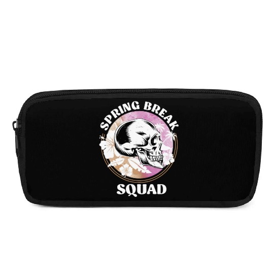 Spring Break Squad Summer Vacation Spring Break Pencil Cases