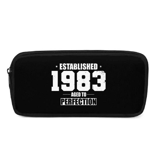 40th birthday vintage 1983 established 1983 Pencil Cases