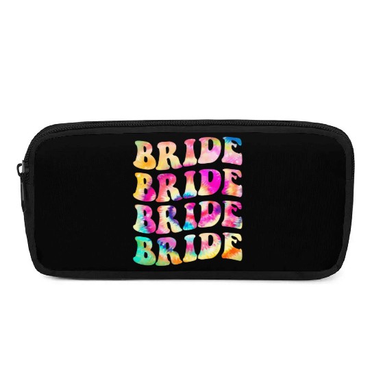 Bride I Do Crew Tie Dye Bachelorette Party Bride B Pencil Cases