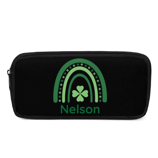 Nelson Clover Charm Boho Rainbow Pencil Cases