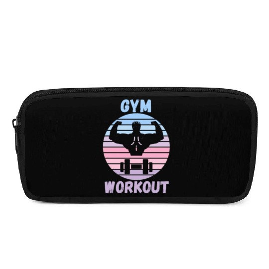 Gym Workout Pencil Cases