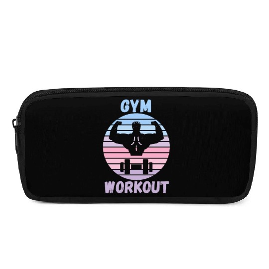 Gym Workout Pencil Cases