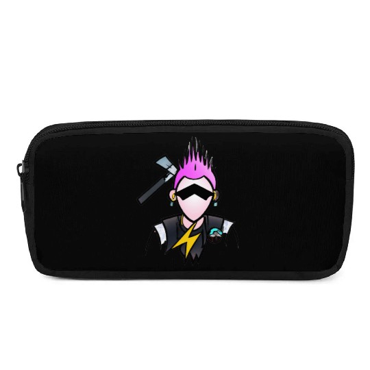 Lightning Punk Pencil Cases