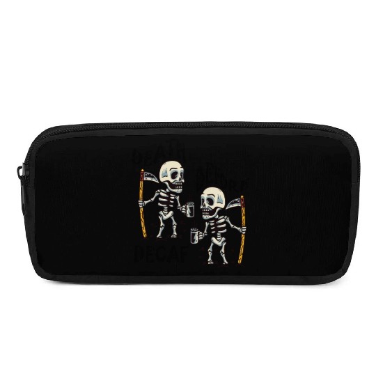 Death Before Decaf Cool Pencil Cases