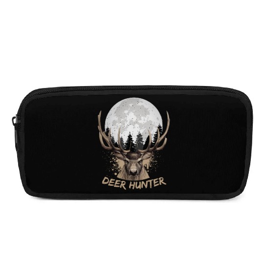 Deer Hunter Rack Hunter Full Moon Buck Hunting Pencil Cases